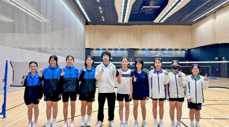 屯門區學界羽毛球比賽    女子丙組 冠軍