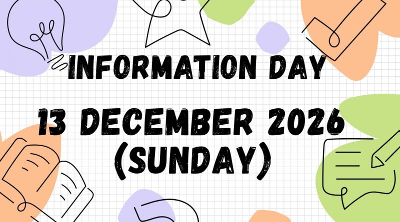Information Day